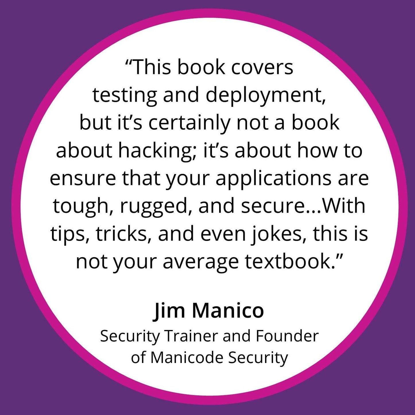 Alice and Bob Learn Application Security