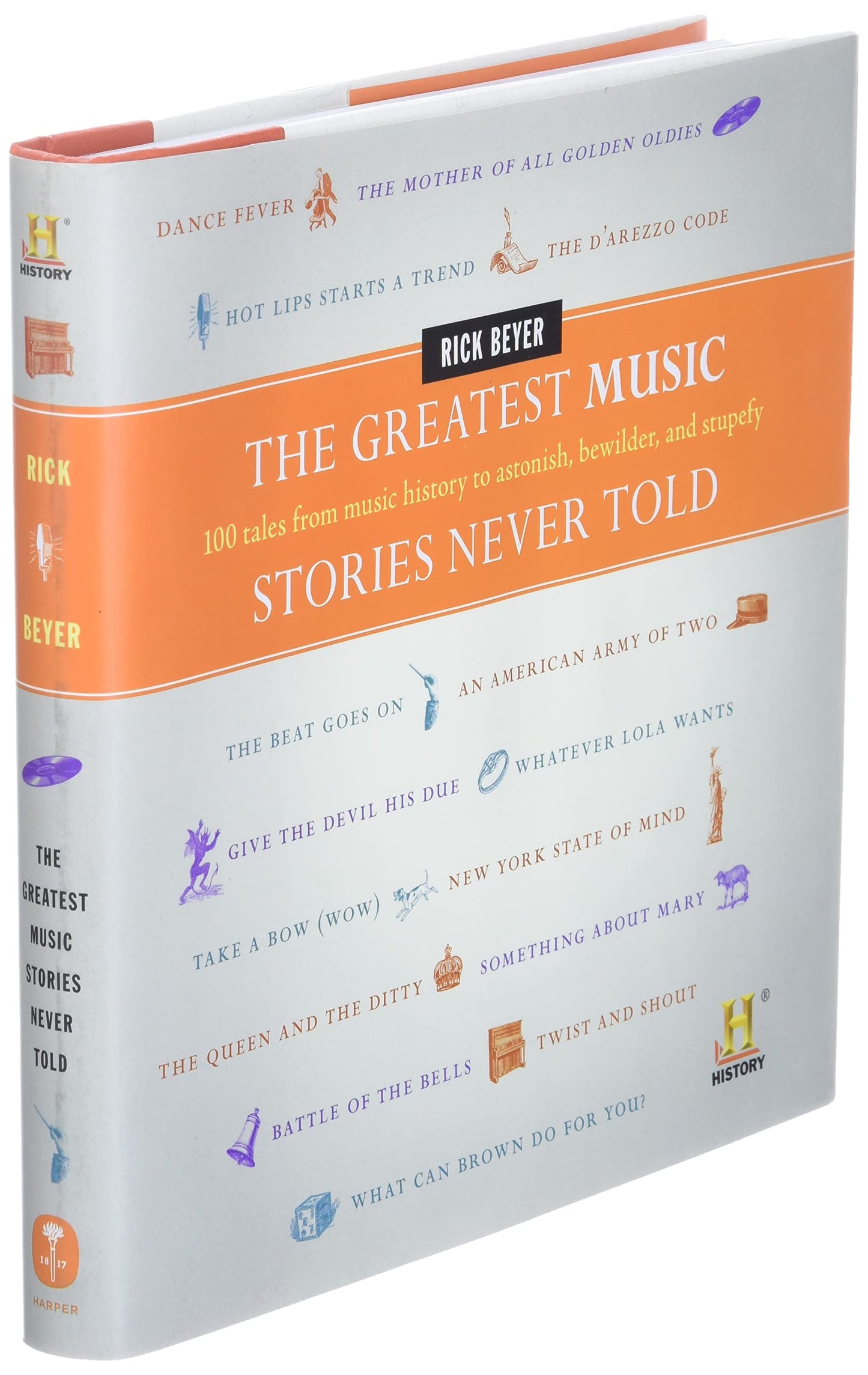 The Greatest Music Stories Never Told: 100 Tales from Music History to Astonish, Bewilder, and Stupefy (The Greatest Stories Never Told)