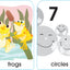 School Zone - Numbers, Colors & Shapes Puzzle Cards - Ages 4+, Numbers, Words, Vocabulary, Animal Names, Counting, and More