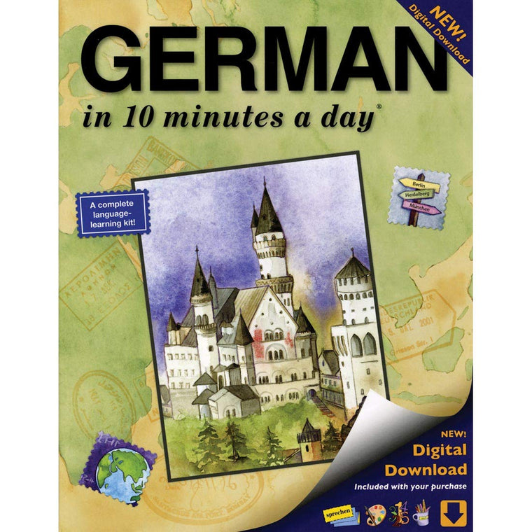 GERMAN in 10 minutes a day