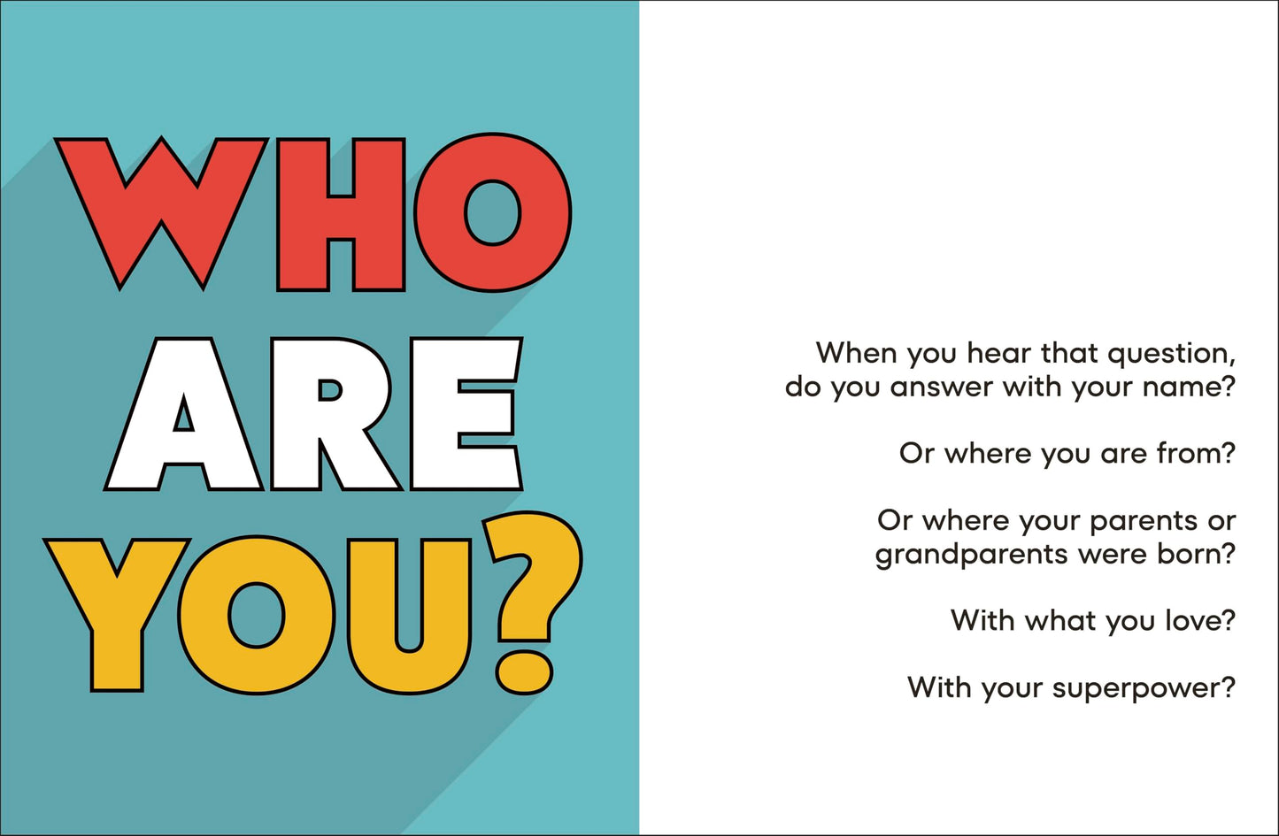A Kids Book About Identity