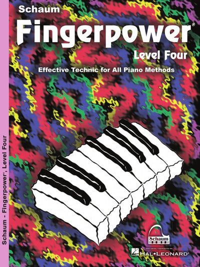 Fingerpower - Level 4 Effective Technic for All Piano Methods  Piano Finger Exercises Sheet Music Songbook  Strengthen Finger Dexterity and Hand ... Methods (Schaum Publications Fingerpower, 4)