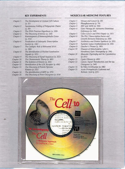 The Cell: A Molecular Approach