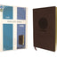 NIV, The Message, Parallel Bible, Leathersoft, Brown: Two Bible Versions Together for Study and Comparison