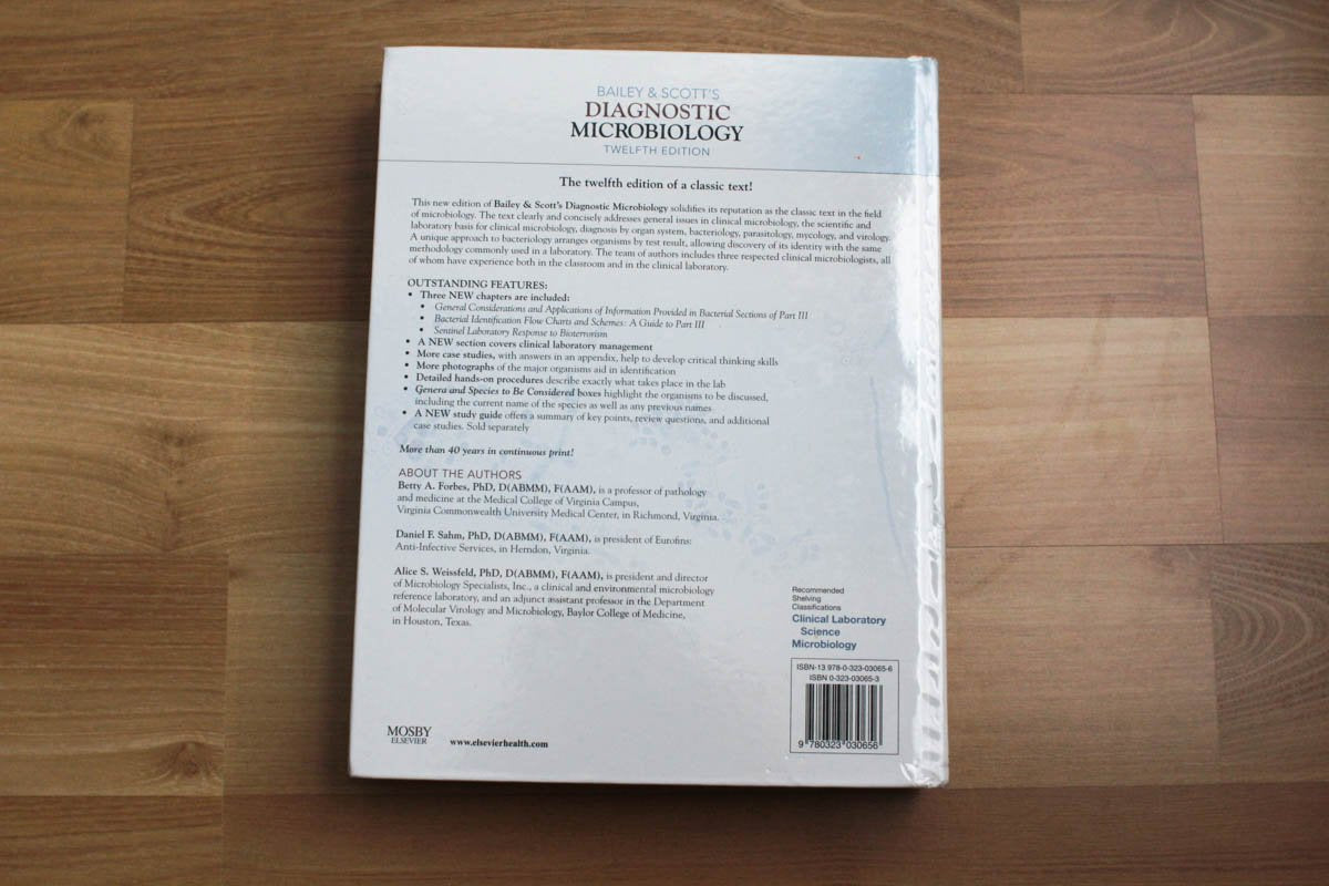 Bailey & Scott's Diagnostic Microbiology by Forbes PhD D(ABM