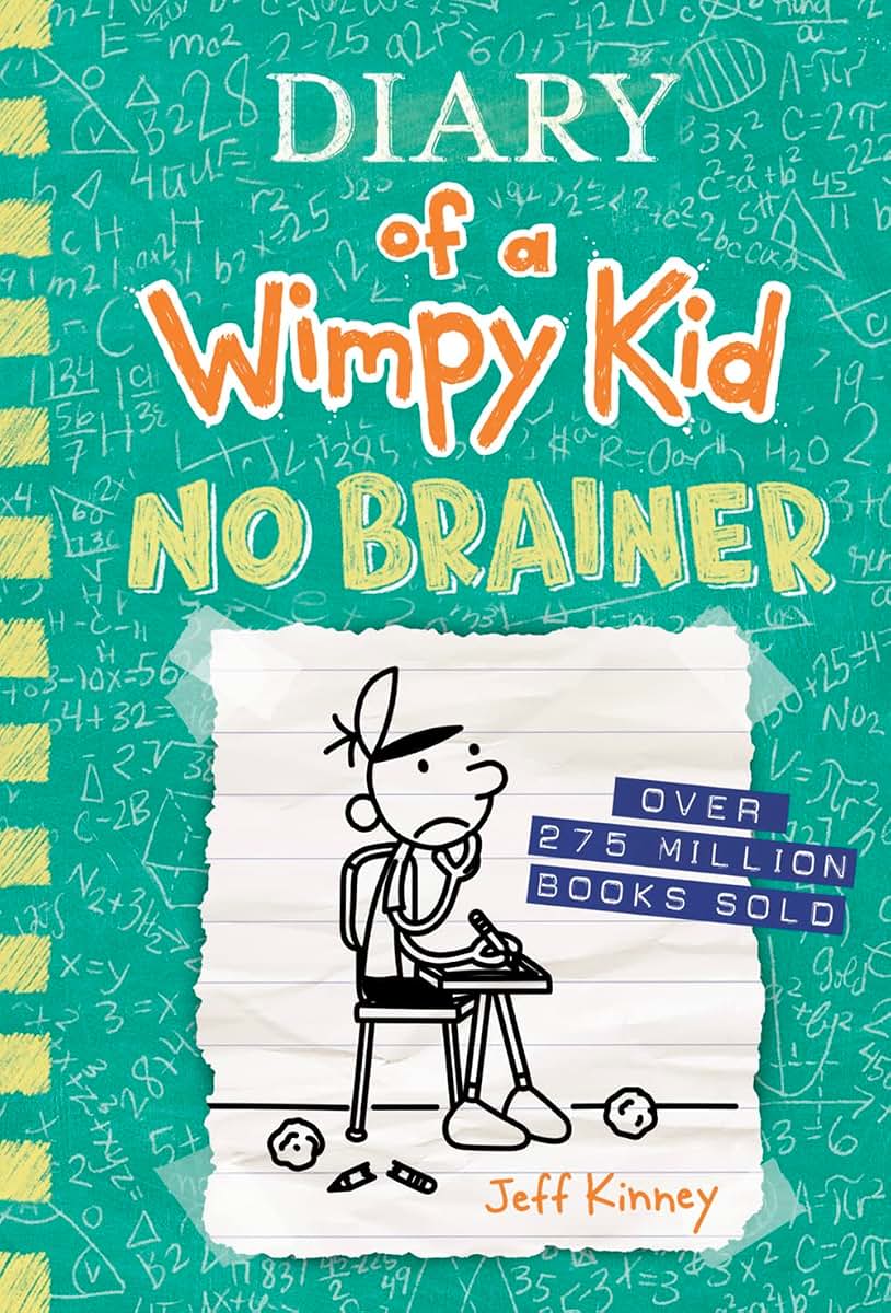 No Brainer (Diary of a Wimpy Kid #18): A funny middle school adventure from the #1 international bestselling Diary of a Wimpy Kid series (Book 18) (Volume 18)