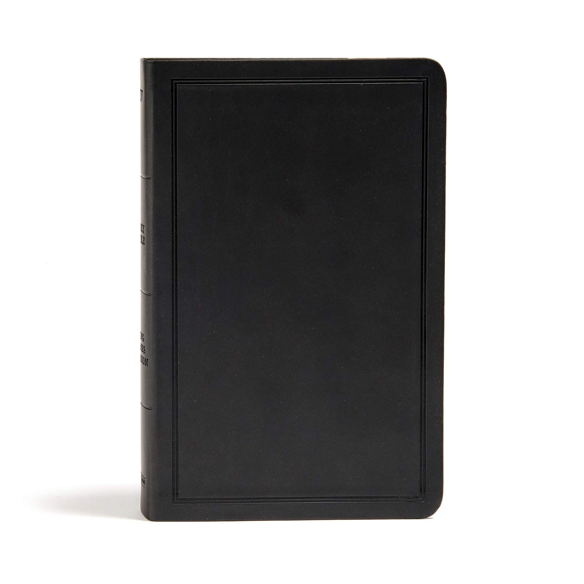 KJV Deluxe Gift Bible, Black LeatherTouch, Red Letter, Pure Cambridge Text, Presentation Page, Easy-to-Read Bible MCM Type
