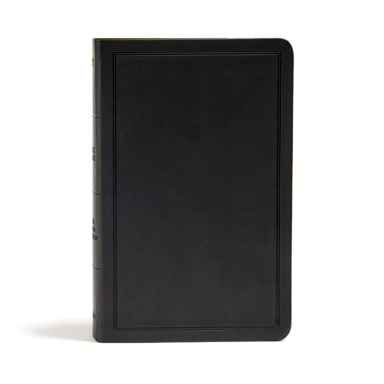 KJV Deluxe Gift Bible, Black LeatherTouch, Red Letter, Pure Cambridge Text, Presentation Page, Easy-to-Read Bible MCM Type