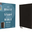 NIV, Quest Study Bible, Large Print, Bonded Leather, Black, Comfort Print: The Only Q and A Study Bible