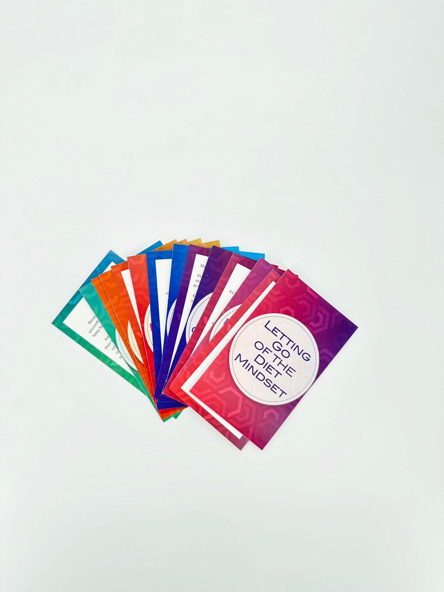 The Making Peace with Food Card Deck: 59 Anti-Diet Strategies to End Chronic Dieting and Find Joy in Eating