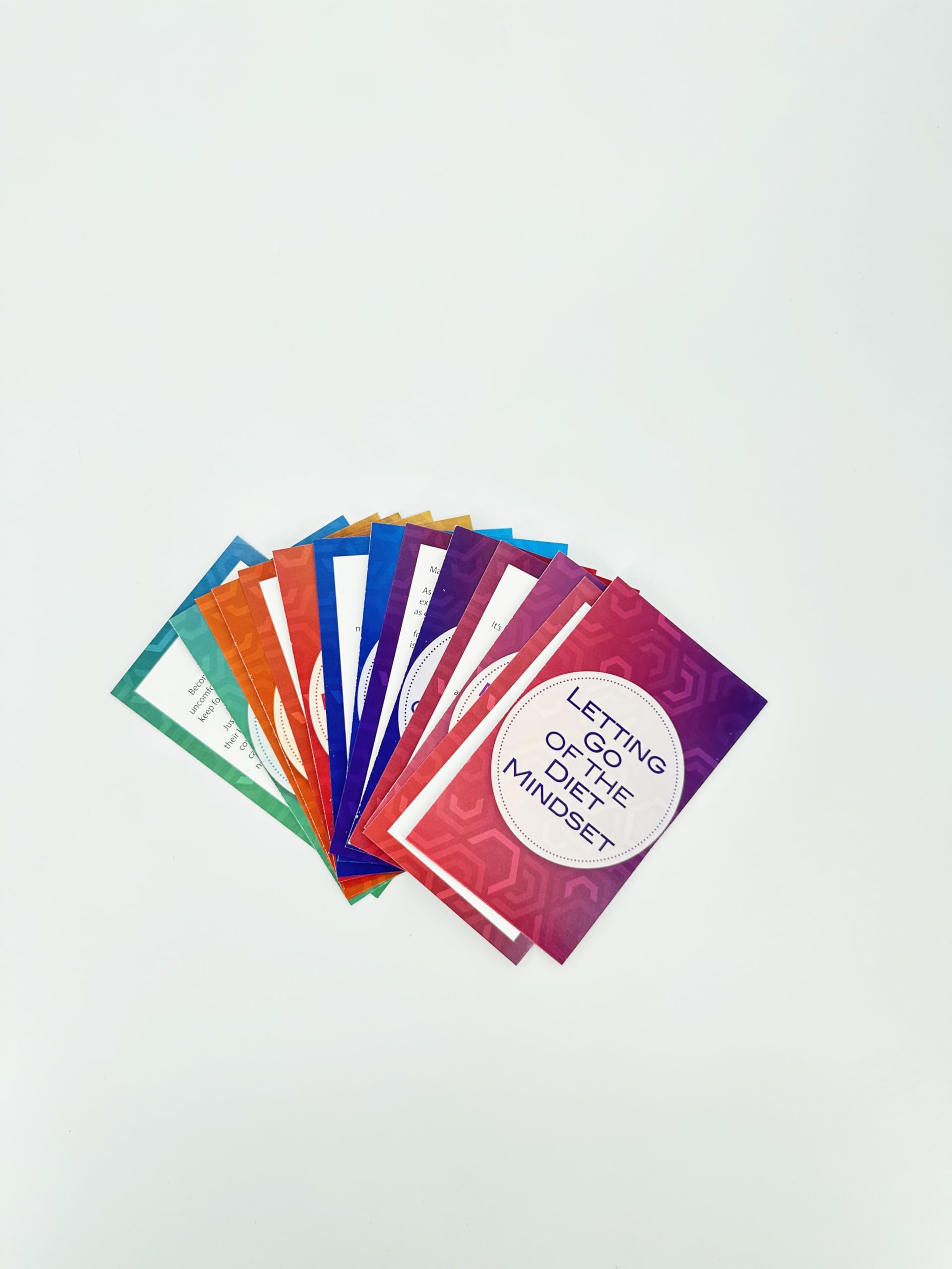 The Making Peace with Food Card Deck: 59 Anti-Diet Strategies to End Chronic Dieting and Find Joy in Eating