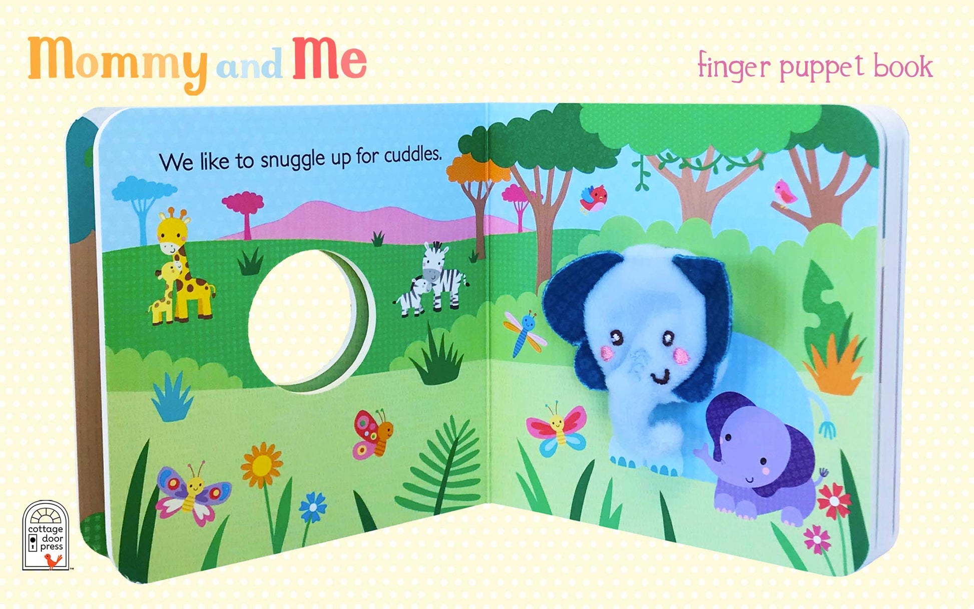 Mommy and Me - Finger Puppet Board Book for babies and toddlers, new moms, baby shower or Mother's Day gifts (Finger Puppet Book)