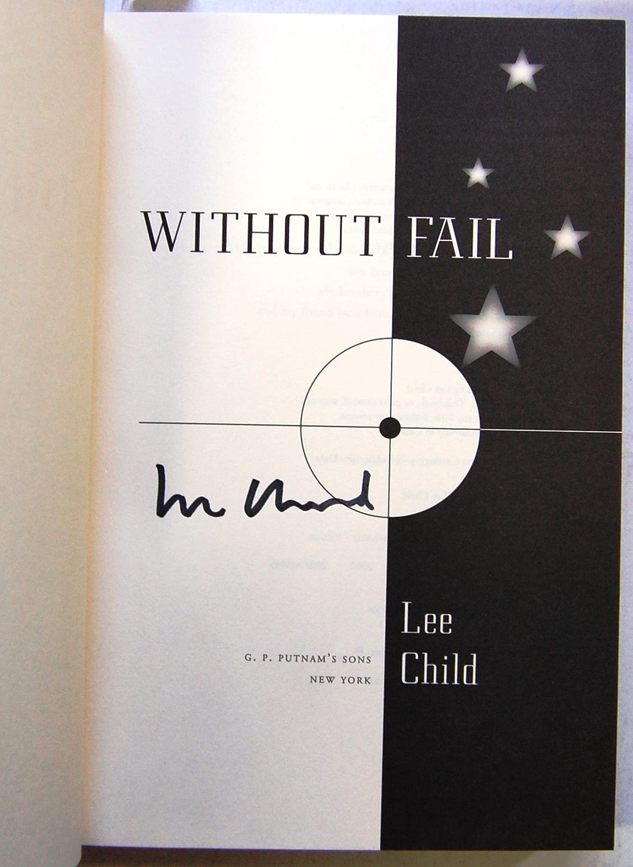 Without Fail (Jack Reacher) by Child, Lee