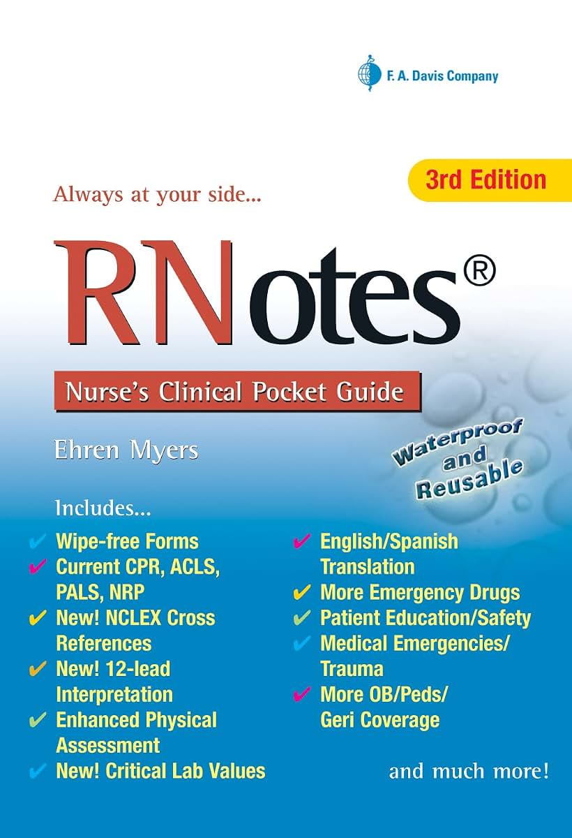 RNotes: Nurse's Clinical Pocket Guide