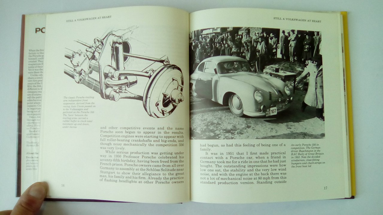 Porsche 356: Coupe, Cabriolet, Roadster, Speedster & Carrera (Osprey AutoHistory)