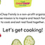 ChopChop Family Eatable Alphabet Board Book - First ABCs Cookbook for Toddlers & Kids; Easy & Healthy Recipes for Young Children & Families to Cook Together, From A to Z!
