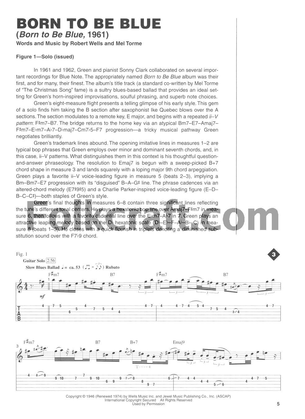 Best of Grant Green Book/Online Audio (Guitar Signature Lick
