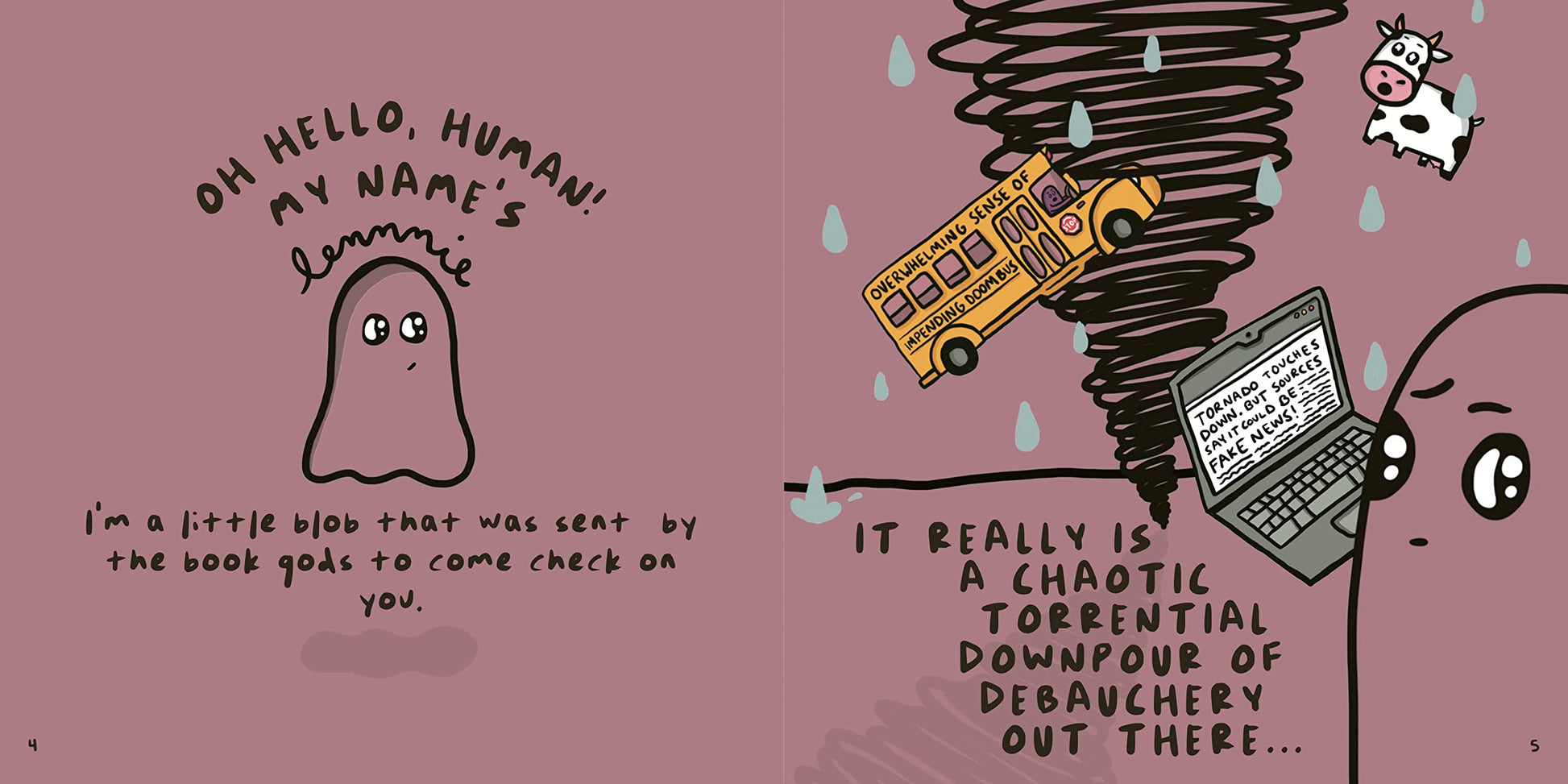 Advice from a Blob: How to Find Peace in this Messy, Beautiful, Chaotic Existence