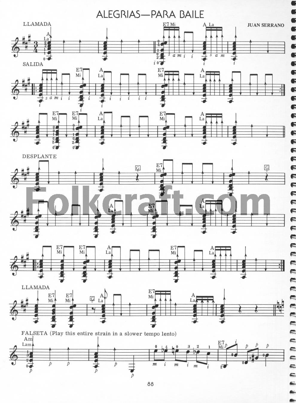 Flamenco Guitar: Basic Techniques by Juan Serrano