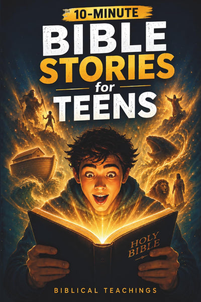 10-Minute Bible Stories for Teens: A Modern, Interactive Guide For Today?s Youth To Explore Their Faith, Discover Timeless Values, & Tackle New Challenges With God?s Wisdom