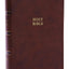 NKJV, Single-Column Reference Bible, Verse-by-verse, Brown Leathersoft, Red Letter, Comfort Print