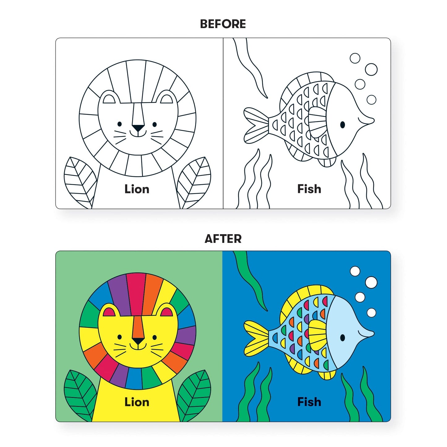 Wild Rainbow Magic Bath Book (Bath Time Books, Bath Books for Toddlers and Babies, Books about Animals, Waterproof Books)
