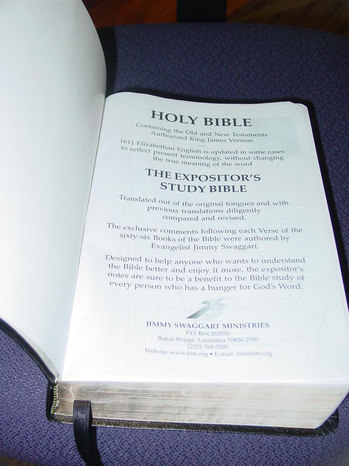 Expositor's Study Bible