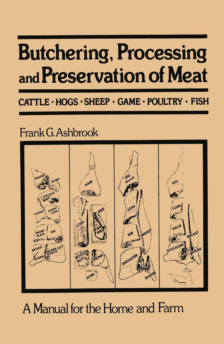 Butchering, Processing and Preservation of Meat: A Manual fo