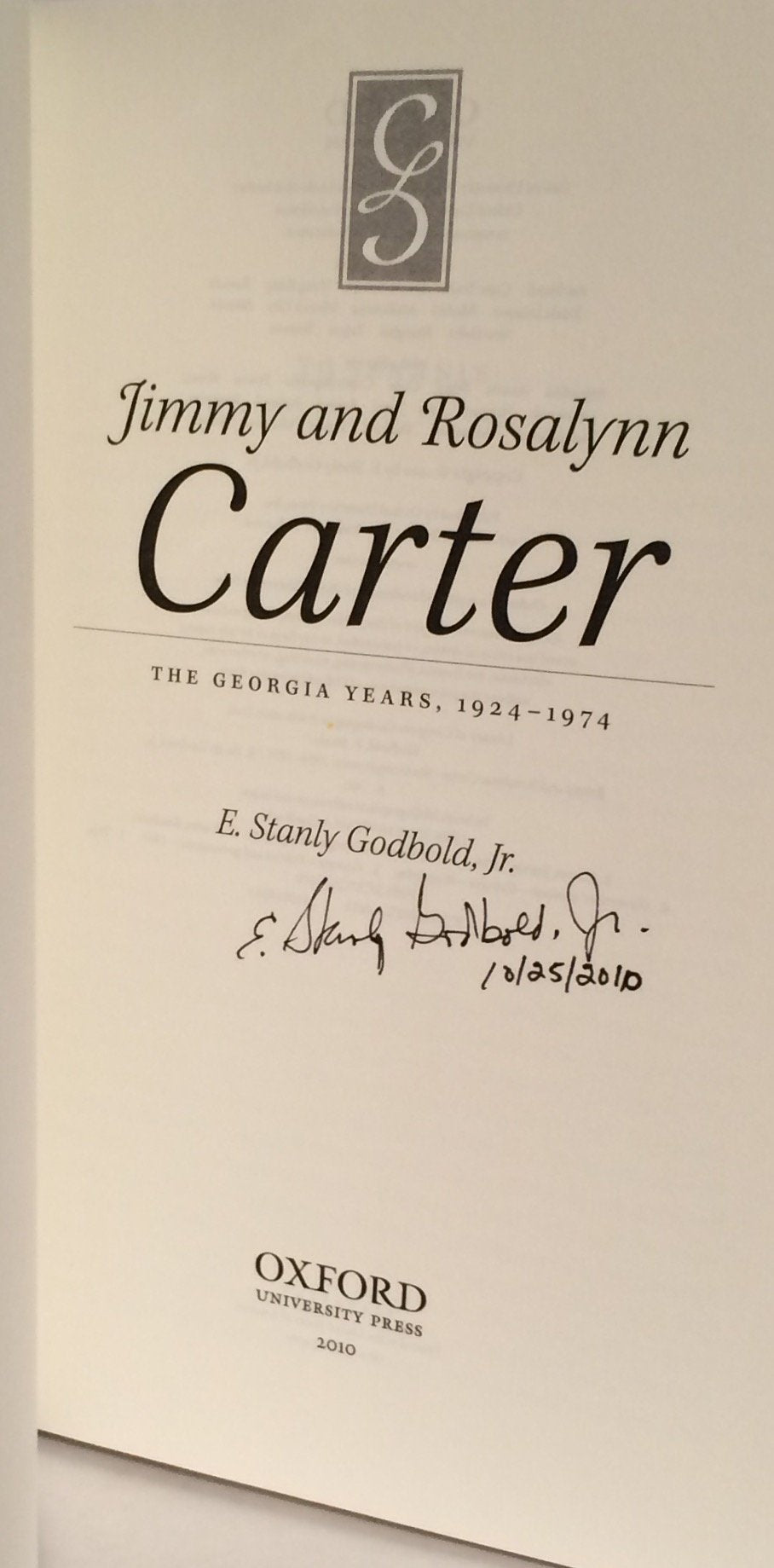 Jimmy and Rosalynn Carter: The Georgia Years, 1924-1974