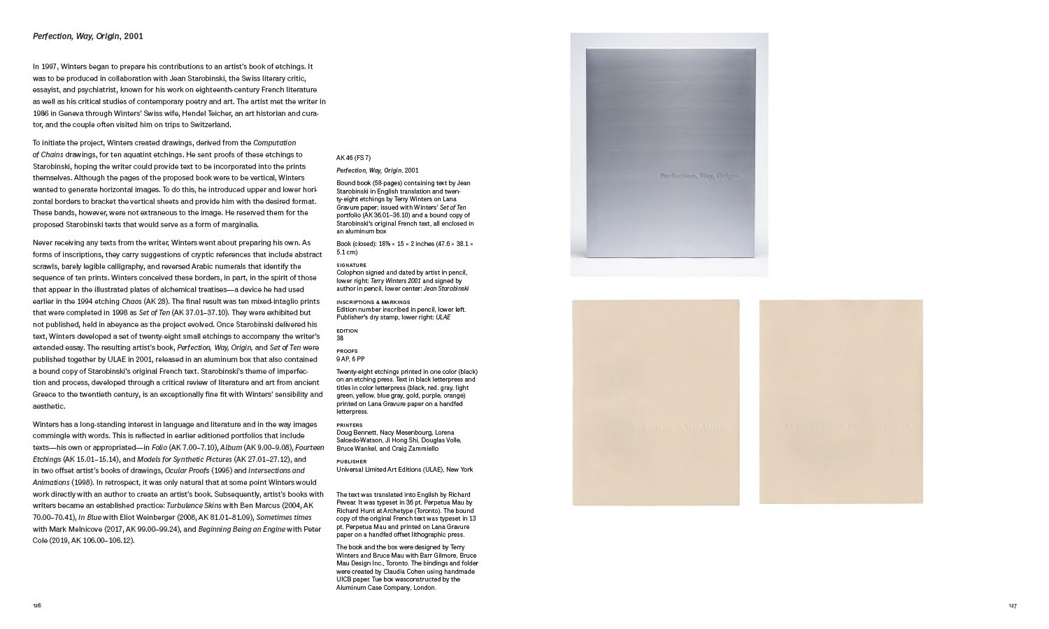 Terry Winters: The Printed Work: A Catalogue Raisonné