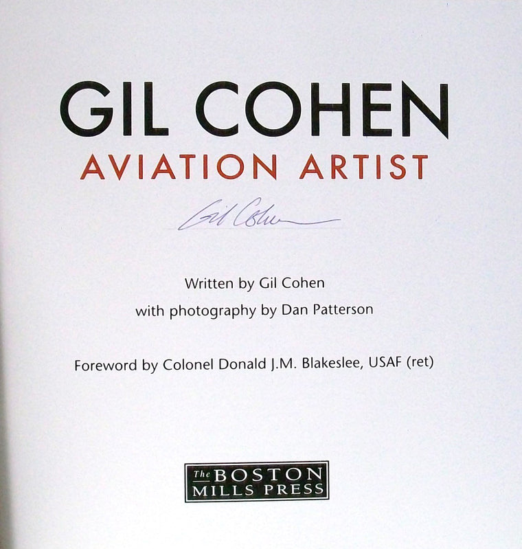 Gil Cohen: Aviation Artist — back cover