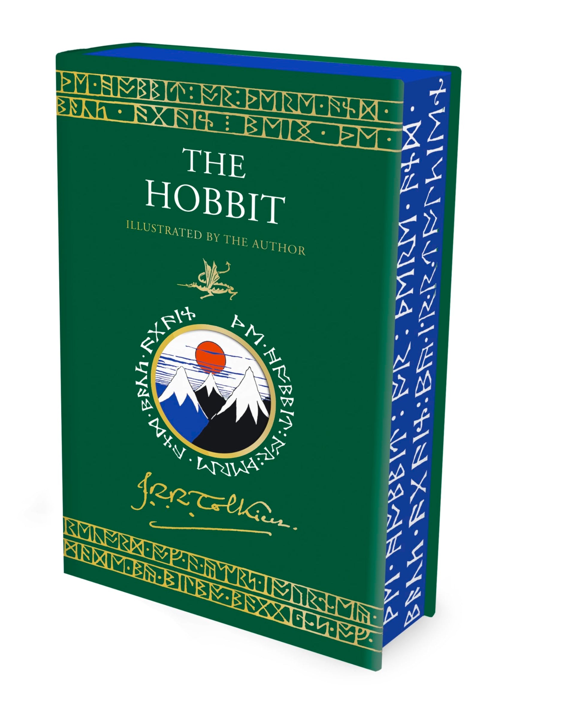 The Hobbit Illustrated by the Author: A Special Edition of the Fantasy Classic Featuring Sprayed Edges (Tolkien Illustrated Editions)