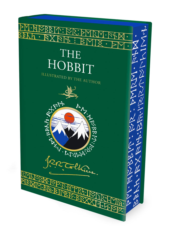 The Hobbit Illustrated by the Author: A Special Edition of the Fantasy Classic Featuring Sprayed Edges (Tolkien Illustrated Editions)