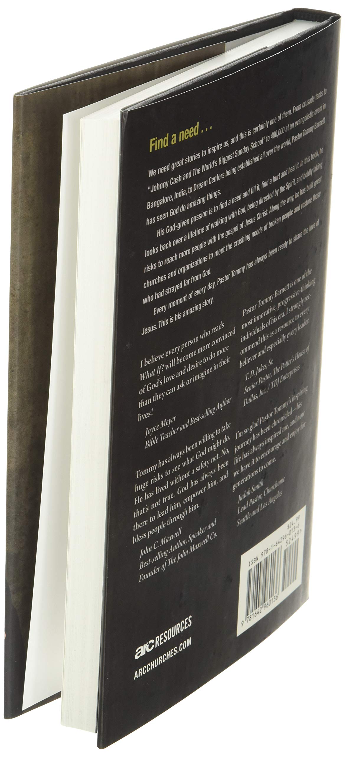 What If?: My Story of Believing God for More Always More (Autobiography of Tommy Barnett)