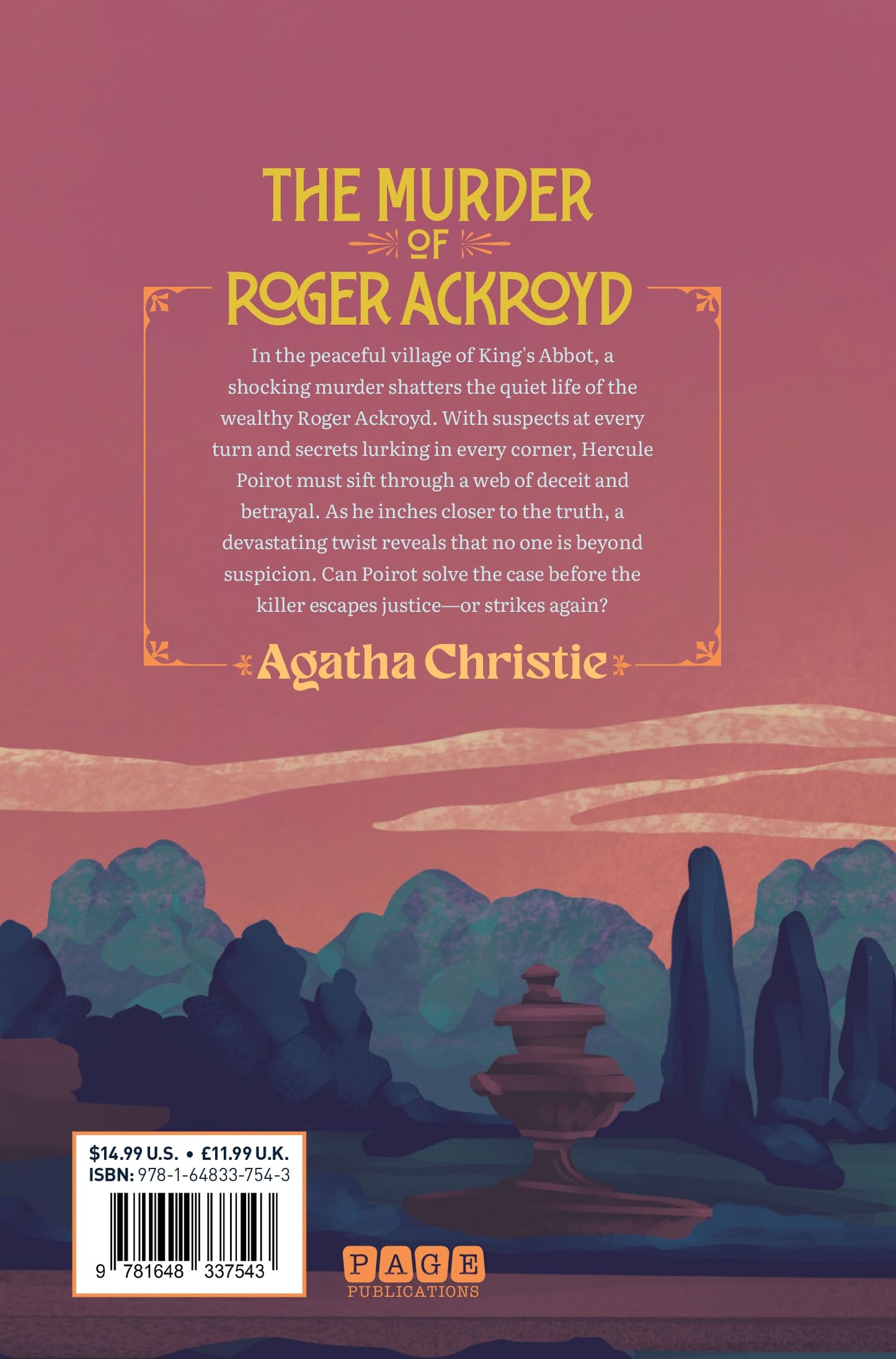 The Murder of Roger Ackroyd paperback