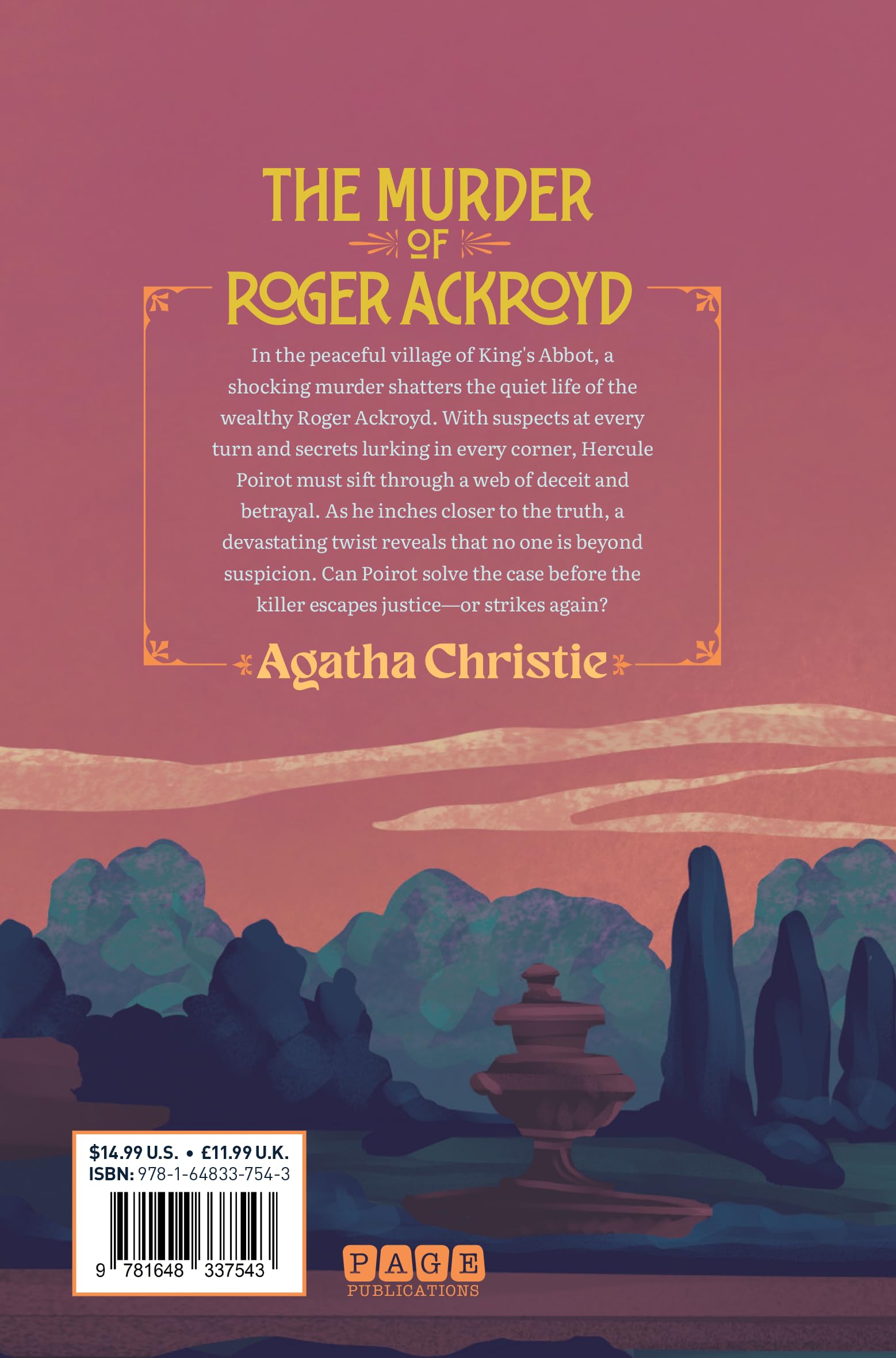 The Murder of Roger Ackroyd paperback