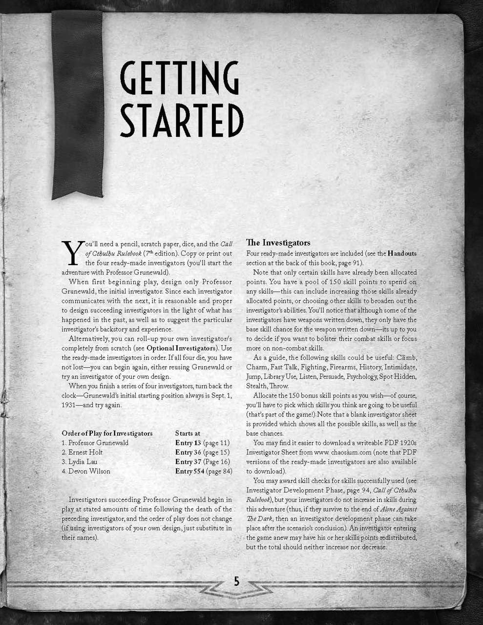 Alone Against the Dark: A Solo Play Call of Cthulhu Mini Campaign