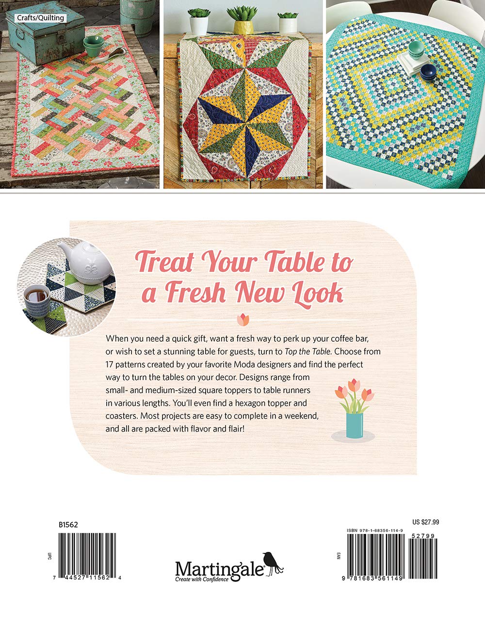 Moda All-Stars - Top the Table: 17 Quilt Patterns for Runners, Toppers, and More!