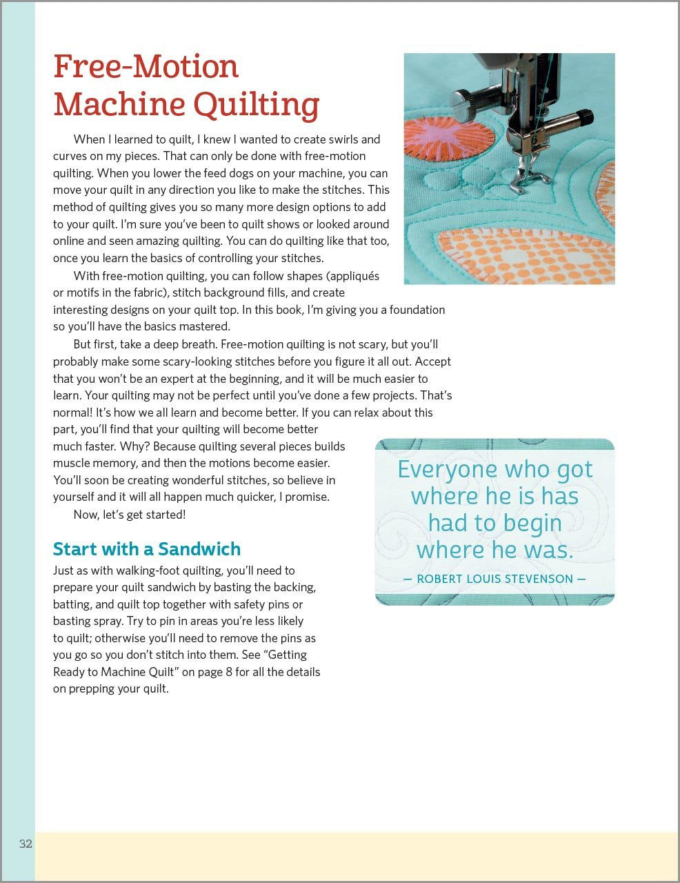 Pat Sloan's Teach Me to Machine Quilt: Learn the Basics of W