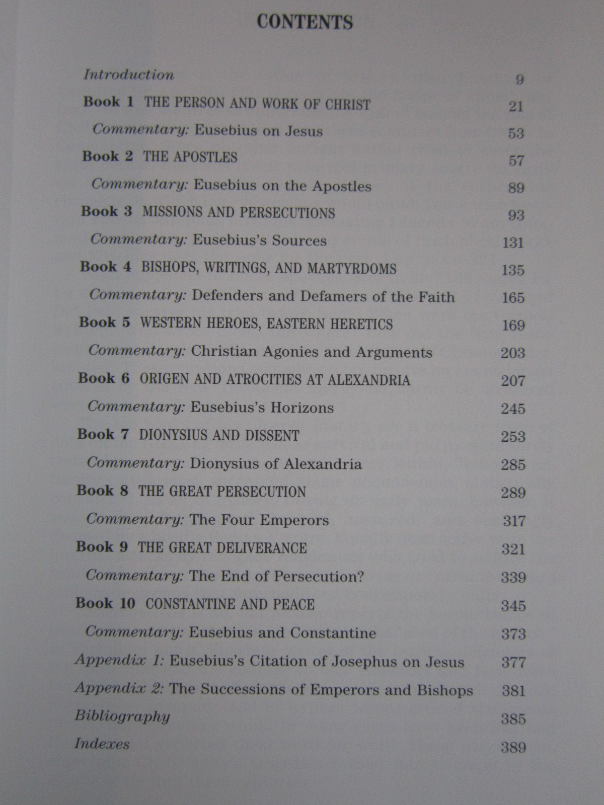 Eusebius: The Church History by Eusebius