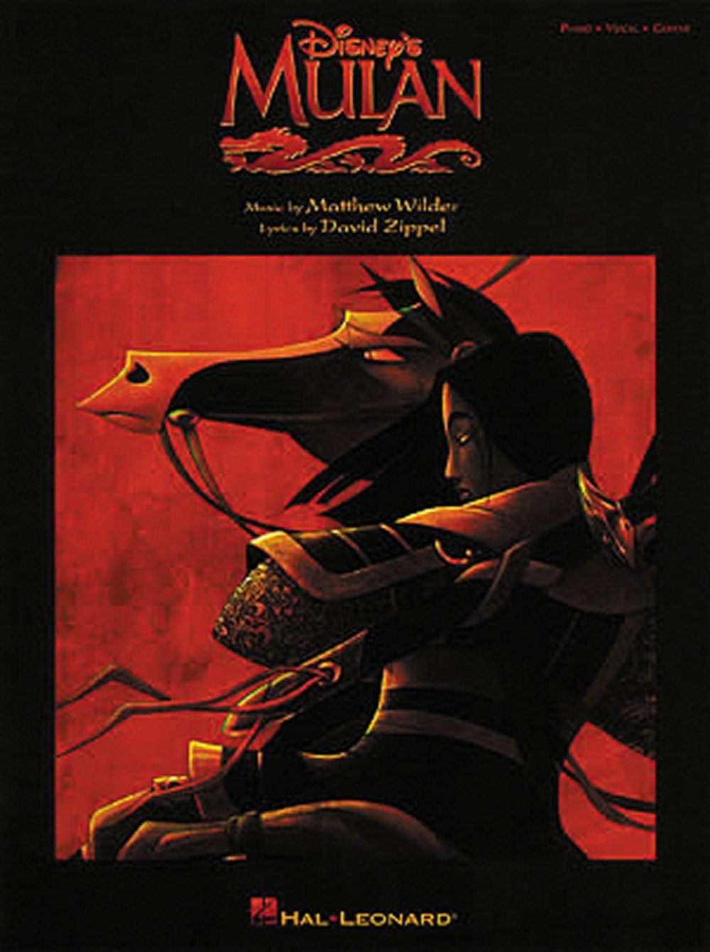 Mulan Piano, Vocal and Guitar Chords