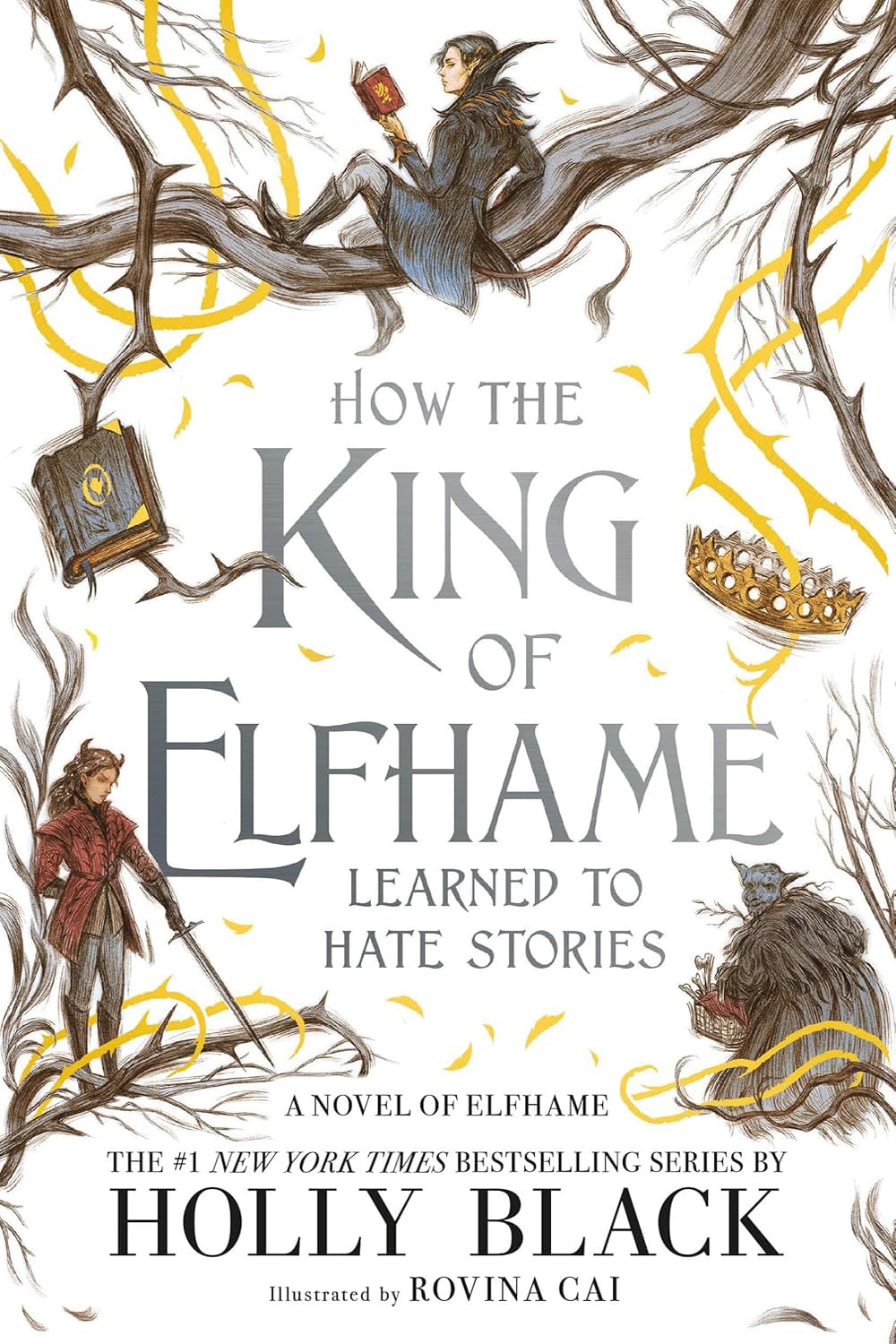Folk of the Air Series, 4 Books Collection Set, The Cruel Prince, The Wicked King, The Queen of Nothing, How the King of Elfhame Learned to Hate Stories, by Holly Black