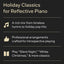 Peaceful Christmas Piano Solos  Piano Sheet Music with 30 Holiday Favorites  Relaxing Christmas Songbook for Intermediate Players  Winter Piano Music for Students, Teachers, Seasonal Performance