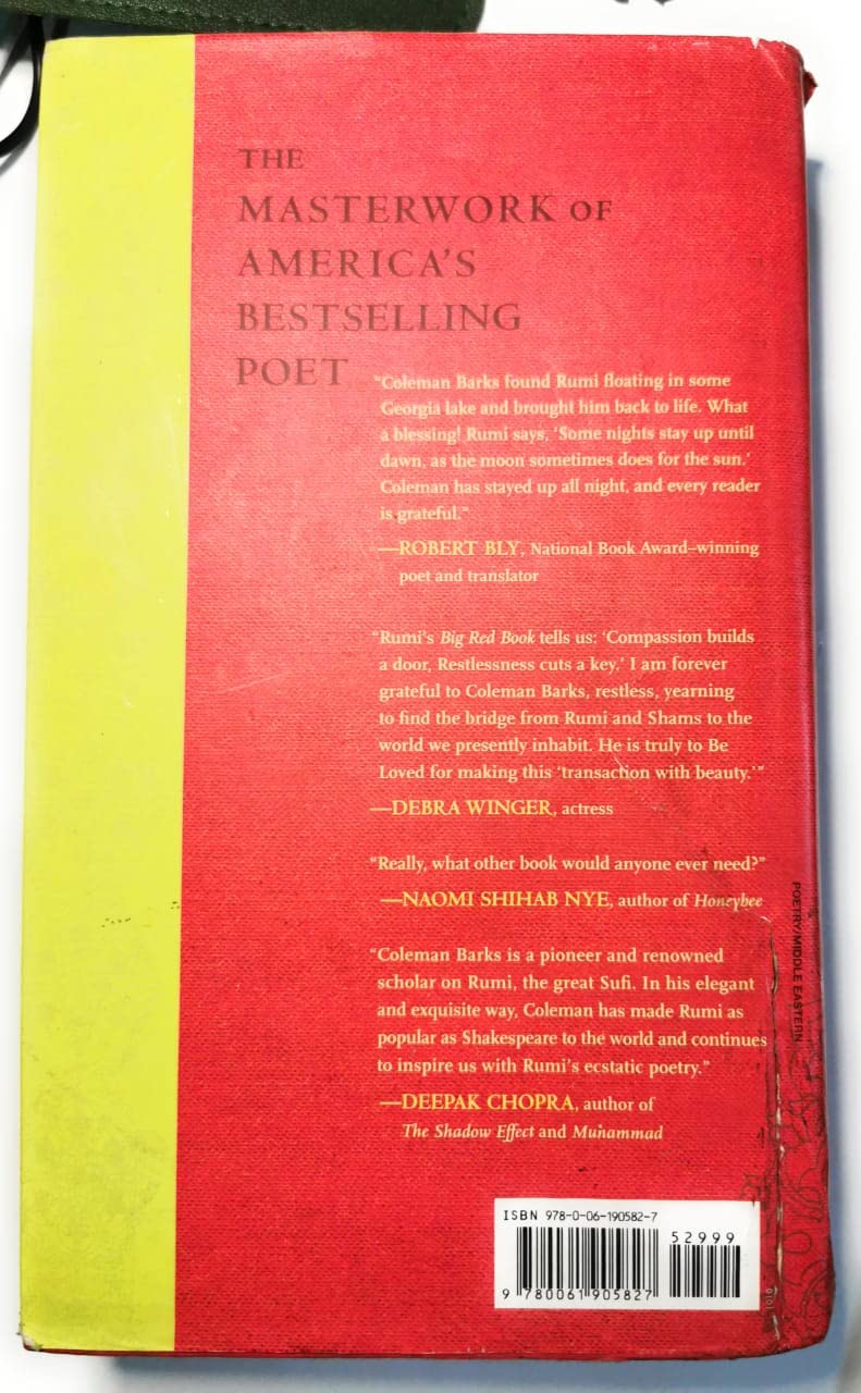 Rumi: The Big Red Book: The Great Masterpiece Celebrating Mystical Love and Friendship