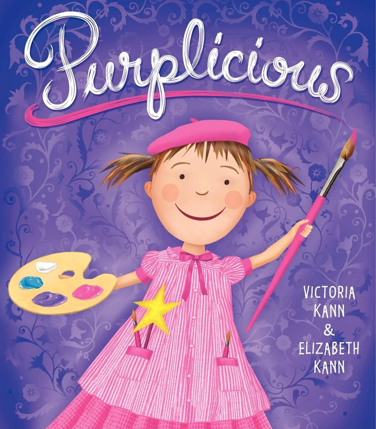 Purplicious: A Colorful School Story About Confidence and Friendship for Children (Ages 4-8) (Pinkalicious)