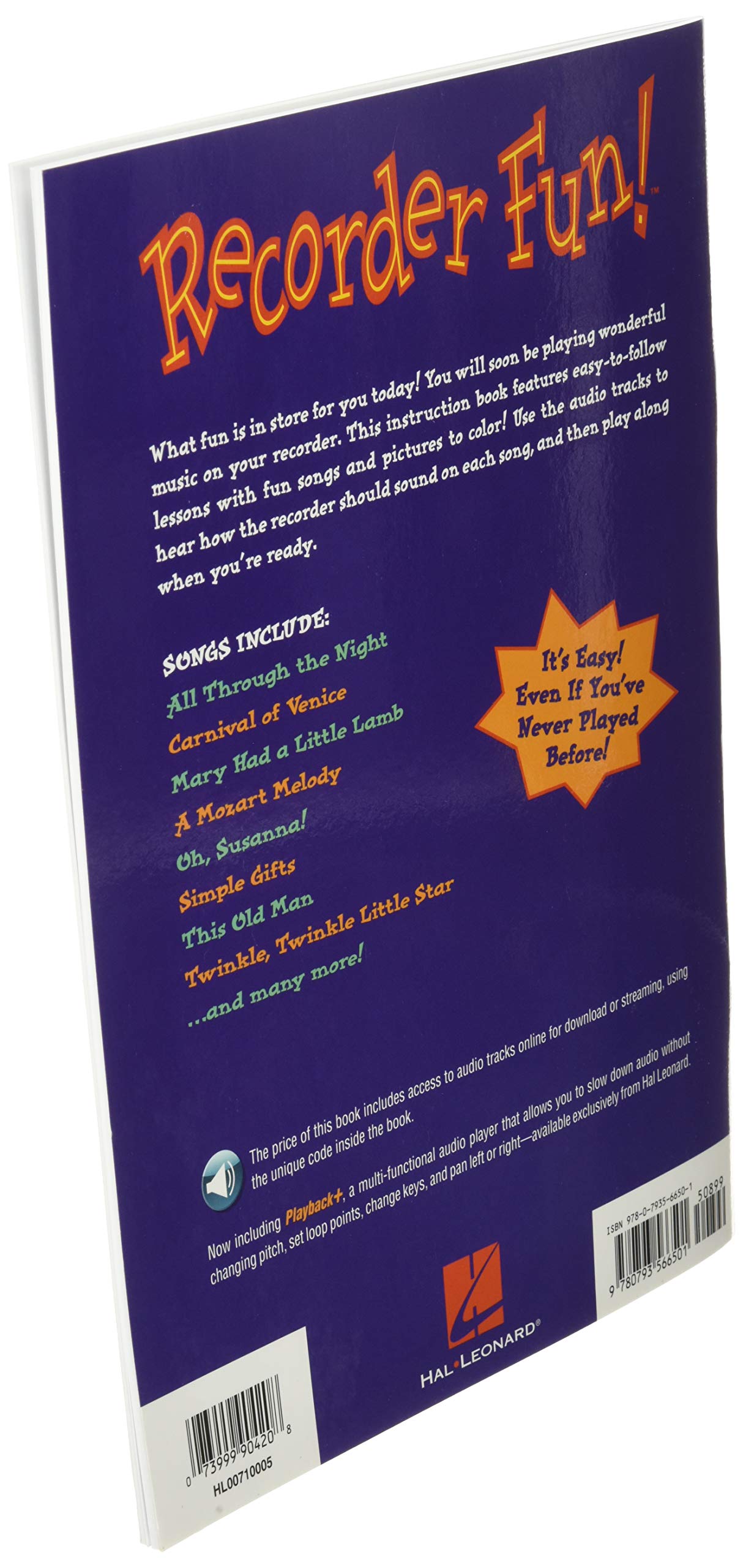 Recorder Fun! Teach Yourself the Easy Way!