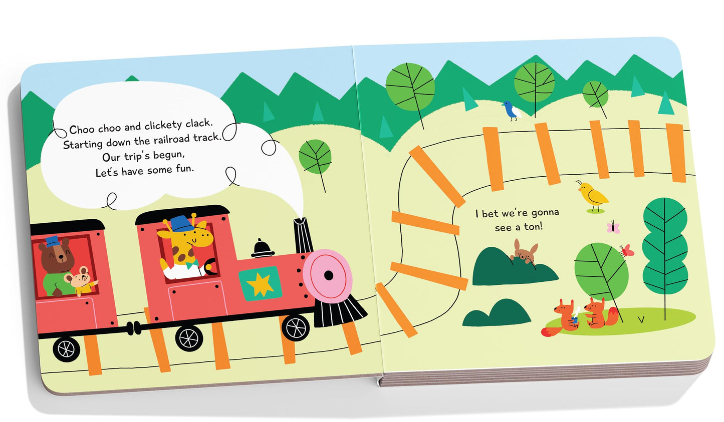 Counting Train Track Choo Choo and Clickety Clack