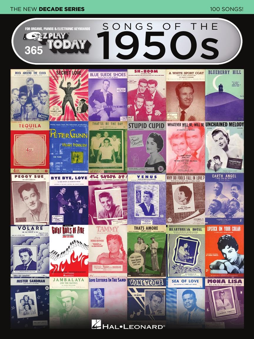 Songs of the 1950s - The New Decade Series  E-Z Play Today V