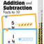 Evan-Moor Learning Line Flashcards: Addition and Subtraction Facts to 10, Grade 1+ (Age 5+)