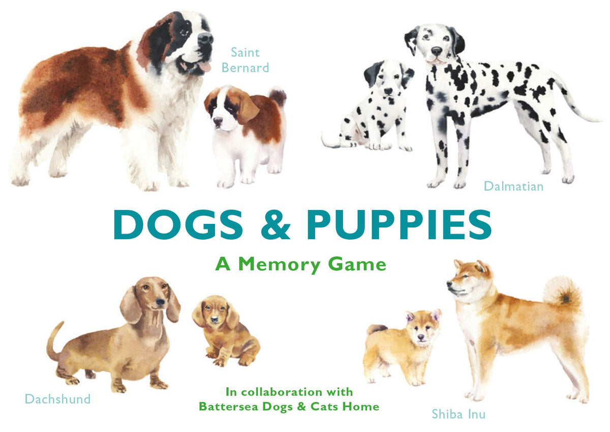 Dogs & Puppies: A Memory Game